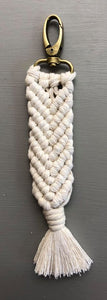 Herringbone Key Chain