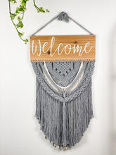 Load image into Gallery viewer, Welcome Sign Wall Hanging